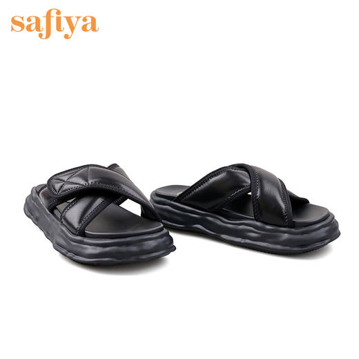 品牌定制| 索菲娅泡泡云感舒适溶解底厚底凉拖2022夏季新款拖鞋SF22110405 商品图6