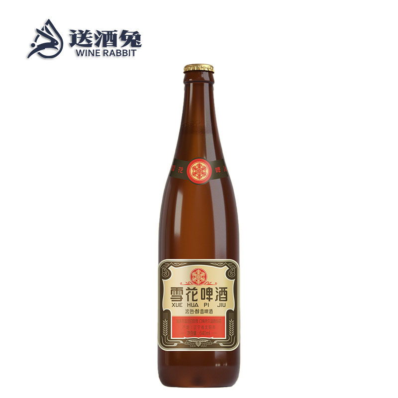 雪花啤酒 经典老沈阳雪花啤酒 640ml*12瓶/箱