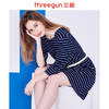 Threegun三枪 【瓦楞条款】圆领中袖女士家居裙睡裙- 70368A911 商品缩略图0