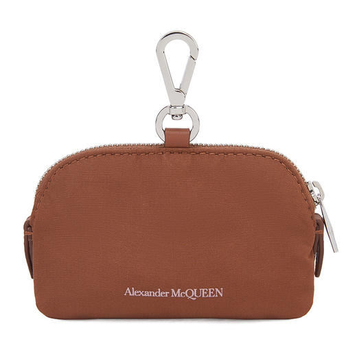 ALEXANDER MCQUEEN 亚历山大麦昆 男女款涂鸦LOGO印花钥匙包零钱包 68706216X31 商品图2