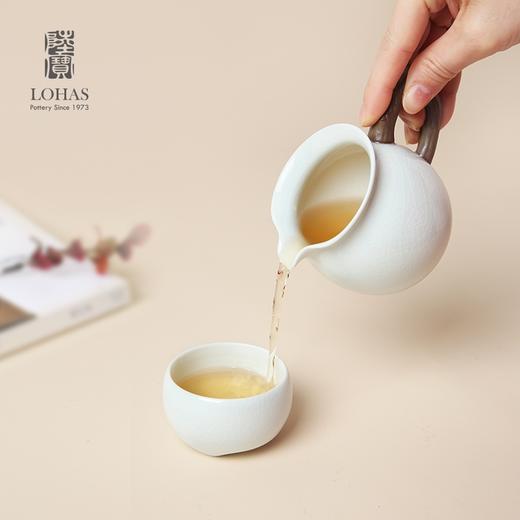 陆宝茶具劲雅青瓷冰裂茶组九件套 高端精致礼盒家用泡茶功夫茶具 商品图4