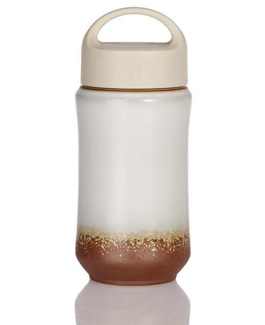 【活瓷陶器】微笑随身杯(中型)  390ml单层 商品图12