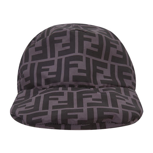 FENDI 芬迪 男士FF经典标识梭织帽 FXQ825AH7U 商品图0