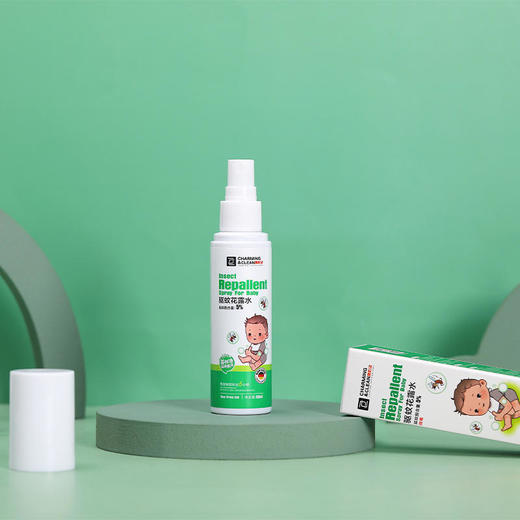 【买2送1】雅彩洁驱蚊花露水清新防蚊止痒随行长效驱蚊母婴可用德国进口默克驱蚊酯 商品图4