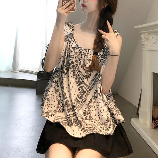 裁缝学苑AQ81无袖吊带裙纸样背心裙抹胸娃娃上衣女装夏服装样板图 商品图4