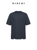 HIDEMI 度假系列简约手工包皮边圆领T恤 黑色/蓝色/奶油黄 商品缩略图12