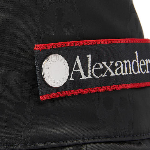 ALEXANDER MCQUEEN 亚历山大·麦昆 男士骷髅头标识渔夫帽 6833664419Q 商品图3