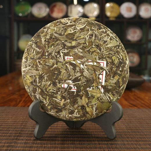中茶2021年福蝶号5939老白树白牡丹白茶饼357g 商品图3