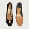 【一】FERRAGAMO 菲拉格慕 女士皮革 VARA 蝴蝶结高跟皮鞋 黑色 591963 商品缩略图2