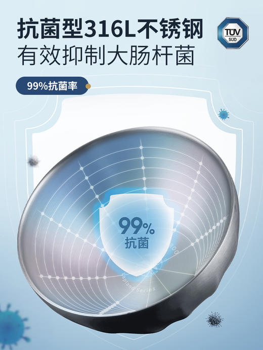 MISANBROO米膳葆 拉普兰系列304不锈钢雪花盘/双层316不锈钢极光碗 商品图2