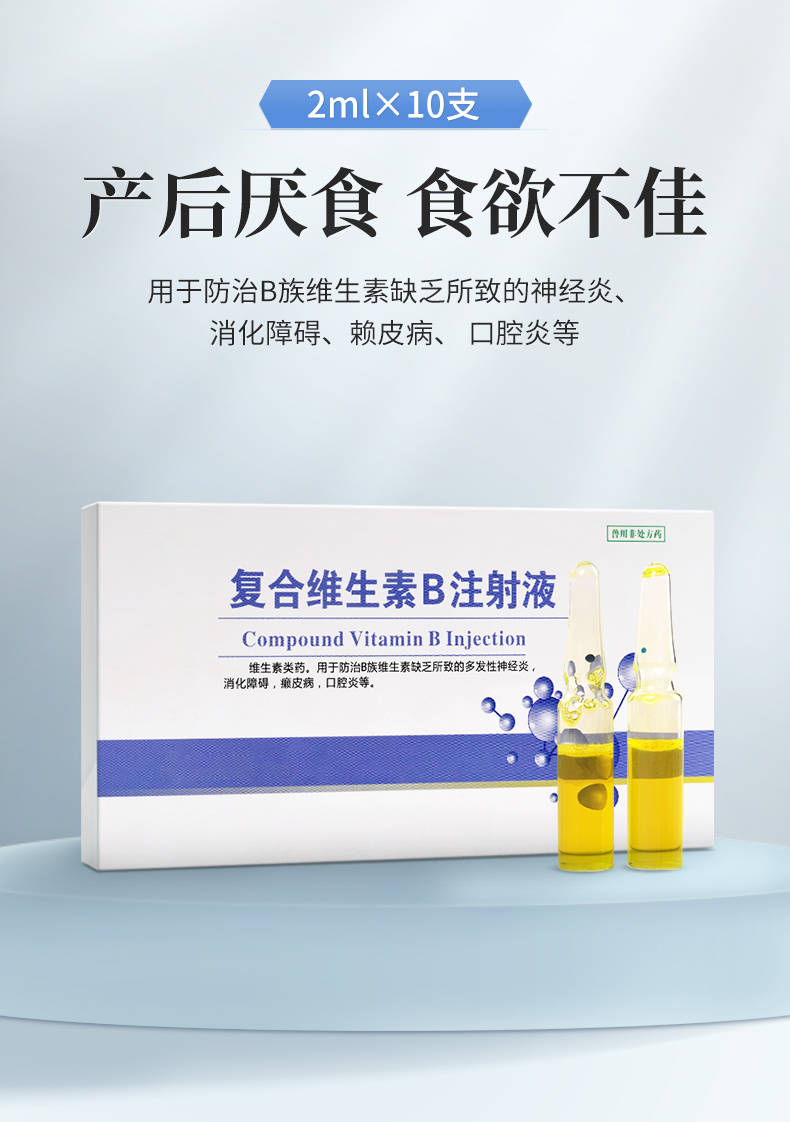 买10送1复合维生素b注射液10支多发性神经炎消化障碍癞皮症口腔炎马
