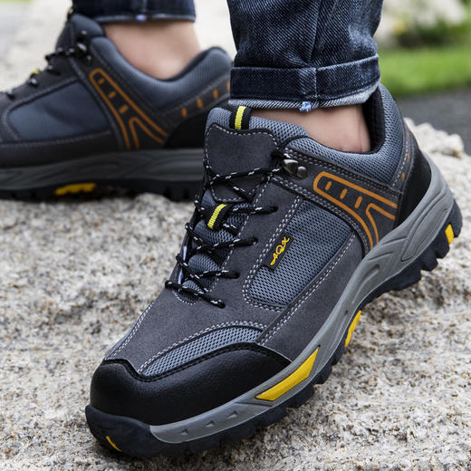 劳保鞋防砸防刺穿反绒皮透气不臭脚 商品图8