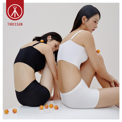Threegun三枪 BRA吊带短背心-99228A011 商品图6