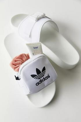 好折！Adidas阿迪达斯超可爱 储物凉鞋凉拖