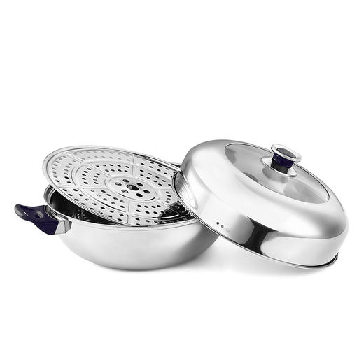 德世朗 DESLON 蒸 的爱你 多功能蒸锅DFS-D009 直径28cm【CZ】 商品图2