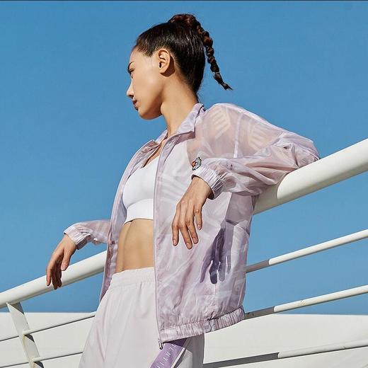 【S/M断码】李宁风衣22夏季运动潮流天工开悟女子立领宽松衣外套AFDS294【库存有限，如无货将做退款，介意慎拍！】 商品图1