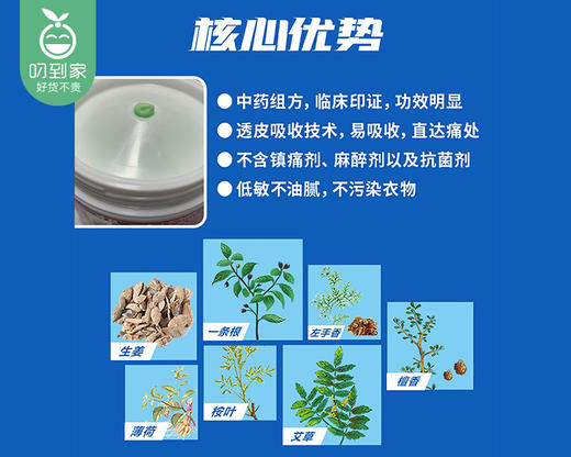 中国台湾金牌一条根精油按摩软膏（50g/罐） 商品图1