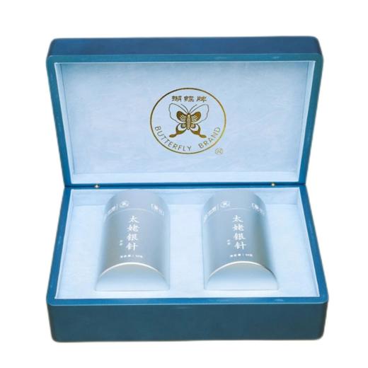 中茶蝴蝶福鼎白茶2021太姥银针5166礼盒50g*2罐/盒 商品图4