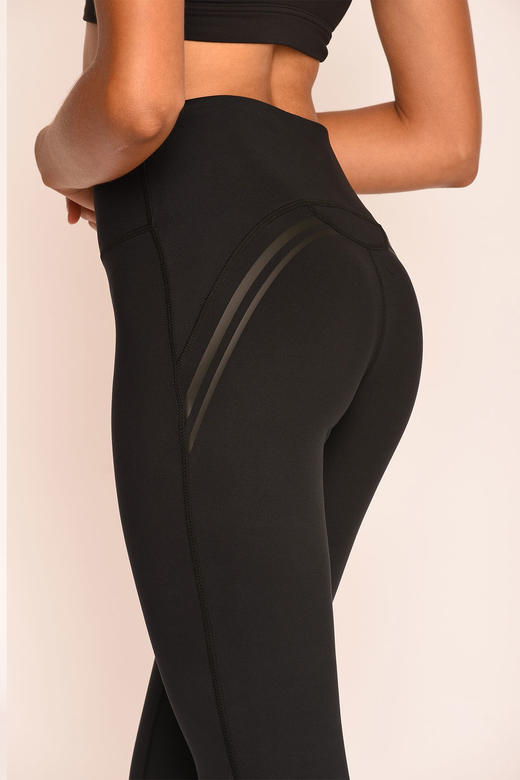 提臀显瘦中高腰九分紧身裤 商品图2