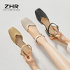 【ZHR】包头凉鞋女2022年夏季新款仙女风晚晚鞋粗跟玛丽珍单凉高跟鞋合集 商品缩略图5