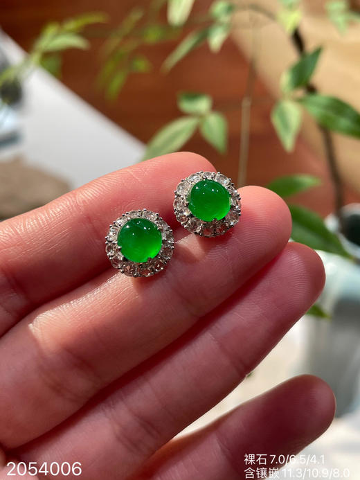 2054006，蛋面耳钉，69999 商品图2