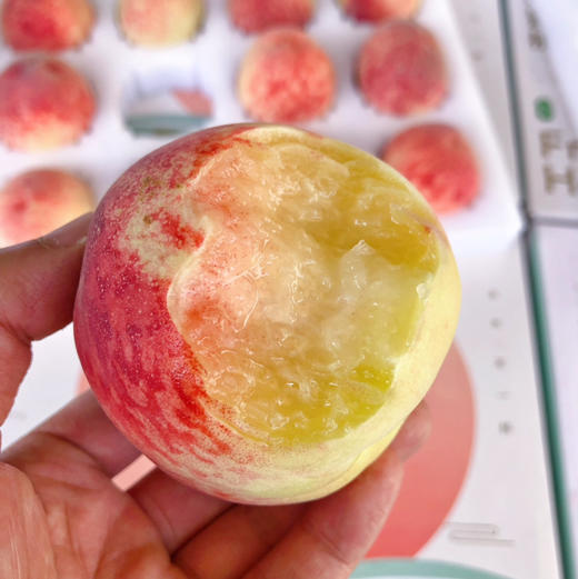 【龙泉驿 水蜜桃】四川龙泉驿主产区，正宗龙泉驿水蜜桃，硬吃脆甜，软吃蜜甜多汁，桃味浓！ 商品图9