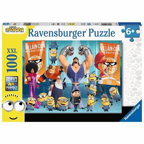 Ravensburger拼图 平面拼图100片小黄人2RAVC129157 商品图0