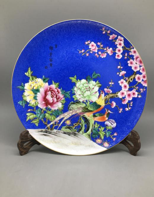扒花花鸟赏盘 商品图0