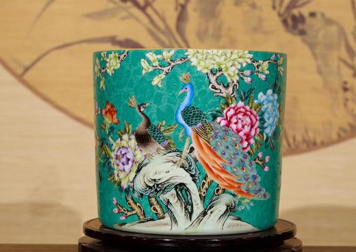 段龙虎：绿地扒花玉堂富贵 商品图0