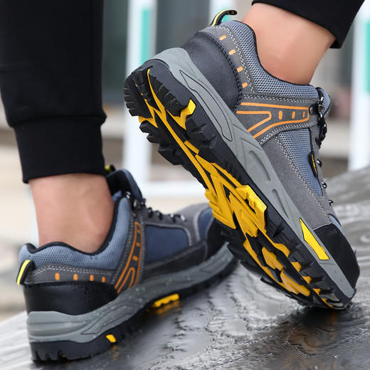 劳保鞋防砸防刺穿反绒皮透气不臭脚 商品图7