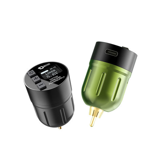 TC-6无线电源大容量无线纹身电源RCA接口惊蛰刺青器材 商品图5