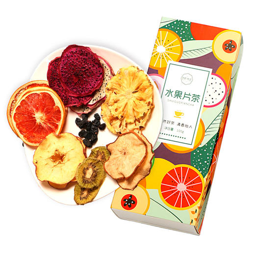 玫瑰洛神花茶+水果片茶 养生女人茶调理 美容养颜水果片茶包100克/盒玖瑰洛神花茶200克/盒 商品图8