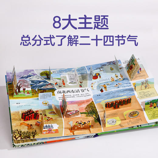 【乐乐趣69元任选3本】《揭秘二十四节气》总分式了解二十四节气，亲近天地万物，感受中华文明的智慧（5-10岁） 商品图3