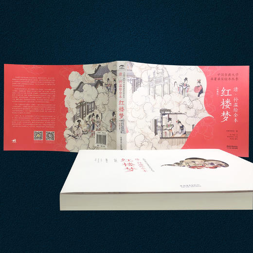 中国古典文学名著《红楼梦》清.孙温绘本版，200多幅画作，3000多的人物和故事 商品图2