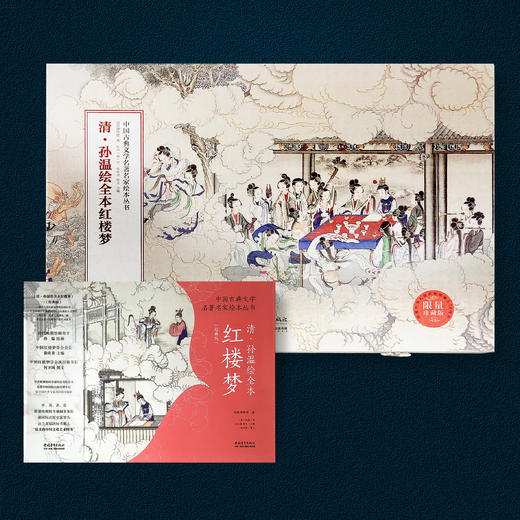 中国古典文学名著《红楼梦》清.孙温绘本版，200多幅画作，3000多的人物和故事 商品图3
