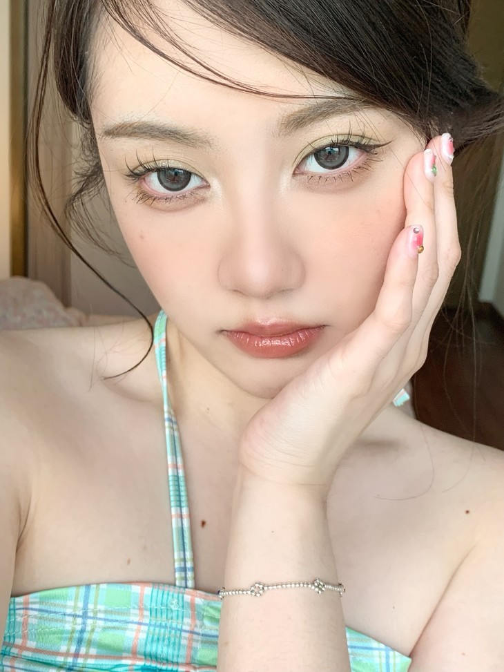 Crushsee年抛隐形眼镜 火烧云14.2mm 1副/2片-VVCON美瞳网22