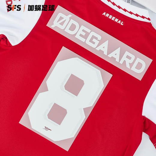 【印号清仓】SFS  22-23阿森纳主场杯赛白色印号  球员印号（非球衣链接） 商品图0