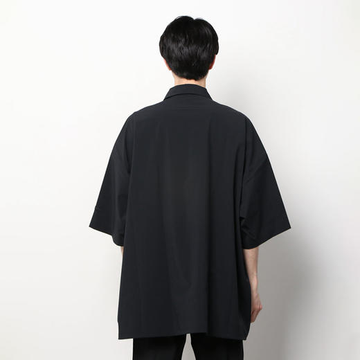 N.HOOLYWOOD HALF SLEEVE BIG SHIRT 宽松廓形下摆抽绳短袖衬衫 商品图3