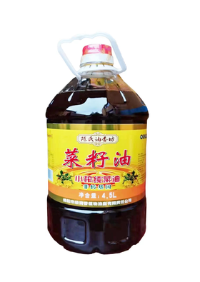 陈氏油香坊小榨菜籽油4.5L 22182692