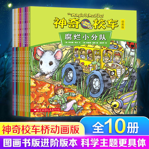 神奇校车 动画版(全10册) 商品图0