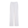 EITIE爱特爱秋季新款高腰宽松白色通勤简约垂坠显瘦阔腿裤女C2205008 商品缩略图4