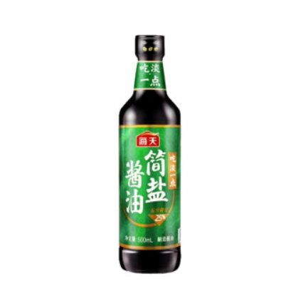 500ml海天简盐酱油