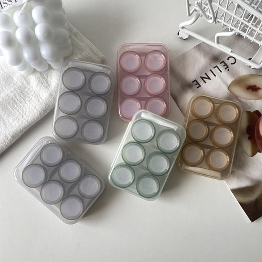 隐形眼镜盒/像鱼B33三付装 商品图1