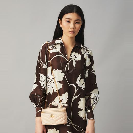 【已过中检鉴定】ToryBurch TB女包 Kira菱格羊皮翻盖链条包 单肩斜挎手提包 水桶包 托特包 商品图12