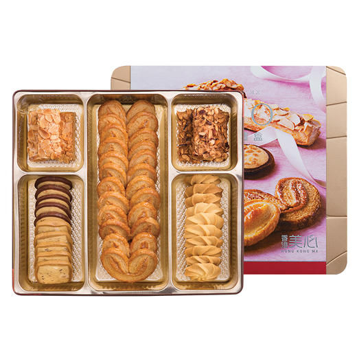 【香港美心】三重奏糕点曲奇饼干礼盒  331g 商品图3