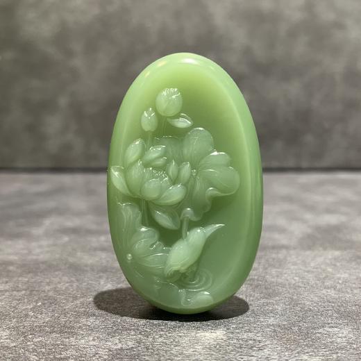 【御珠宫坊】碧玉花鸟牌 商品图0