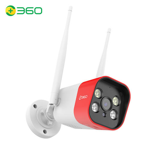 360 摄像头监控摄像头智能摄像机 2.5K户外枪机 防水室外监控声光报警400W高清无线网络wifi W4 Max 商品图1