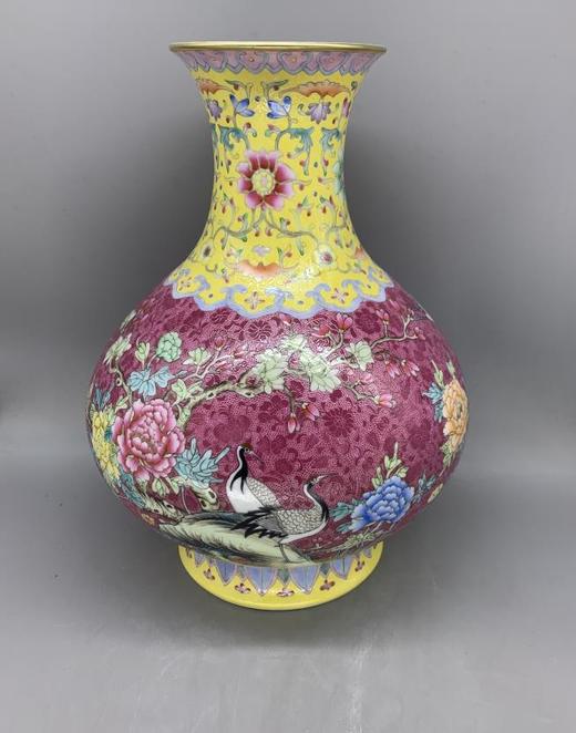 扒花花鸟玉壶春 商品图0