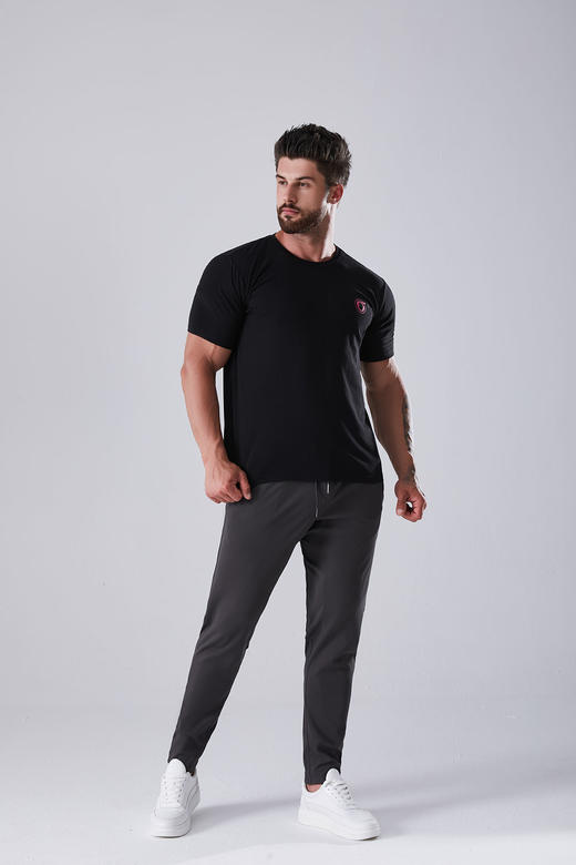 Cool Max速干棉混纺科技面料男士T恤 商品图3