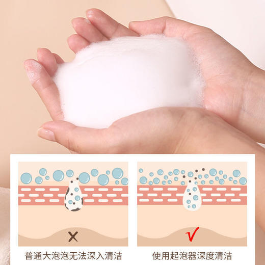 【细腻肌肤需要“泡泡”浴】洗面奶打泡器 起泡器 脸部打泡瓶 少女起泡网洗脸起泡杯 打泡杯洗发水 商品图2